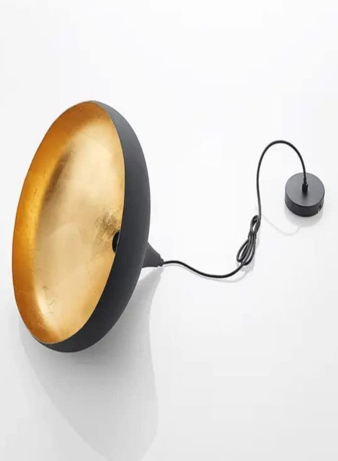 LIODOR Teardrop-Shaped Matt Black Lampshade Hanging Pendant Ceiling Lamp Light for Hallway, cafe's, Bars, Balcony compounds, Living Room, Bedroom and Interior Home Decoration (4) - Image 5